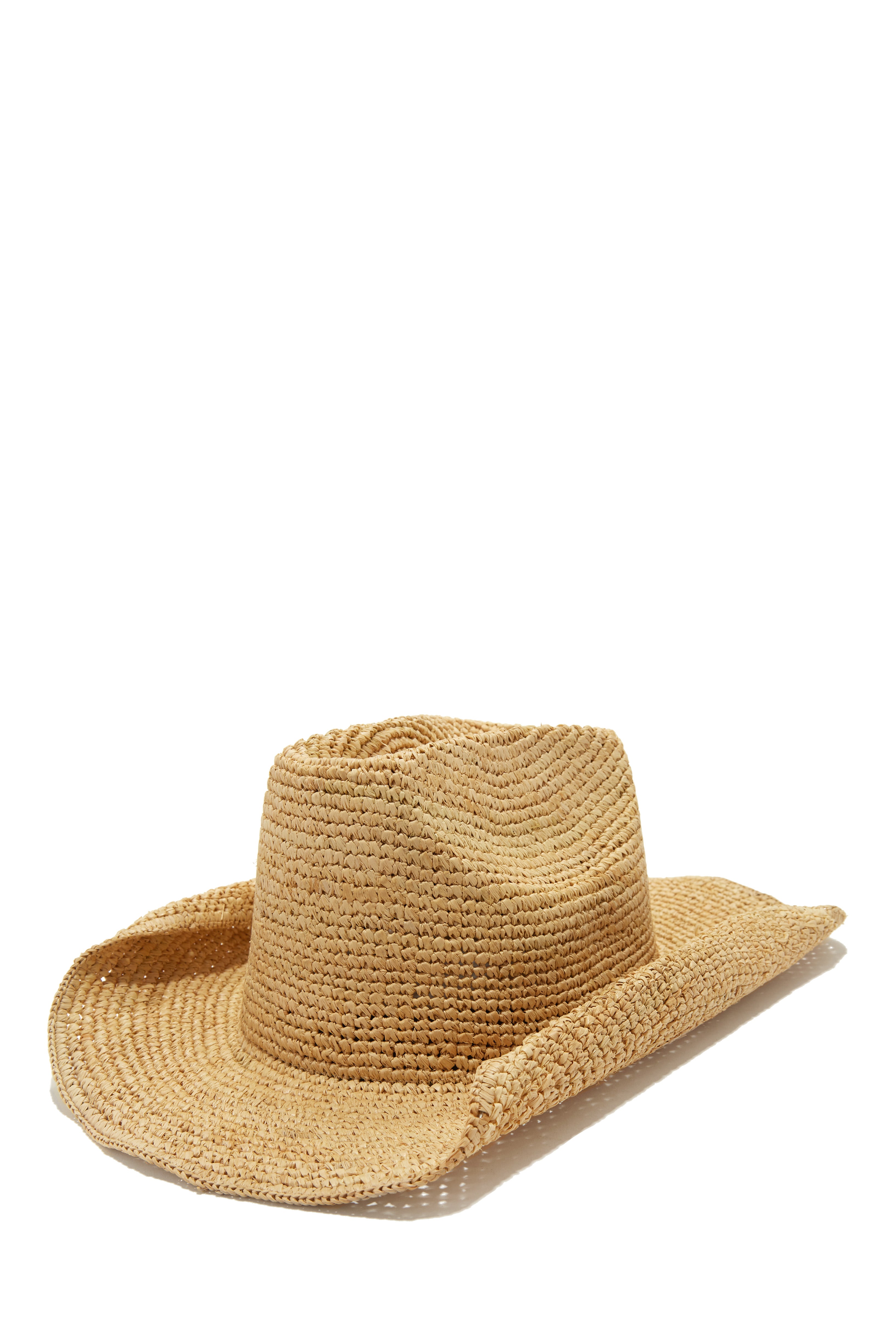 Extra Large Natural Straw Hat With Distressed Edge And Extra Large Pearl  Trim, Victoria Charles Headpieces