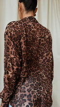 Load image into Gallery viewer, Kallie Long Sleeve Top - Leopard
