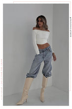 Load image into Gallery viewer, Shyla Knee High Boots - Ivory
