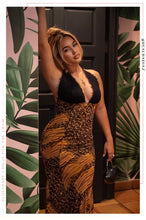 Load image into Gallery viewer, Carla Maxi Dress - Leopard
