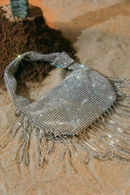 Load image into Gallery viewer, Festival Silver Shoulder Bag

