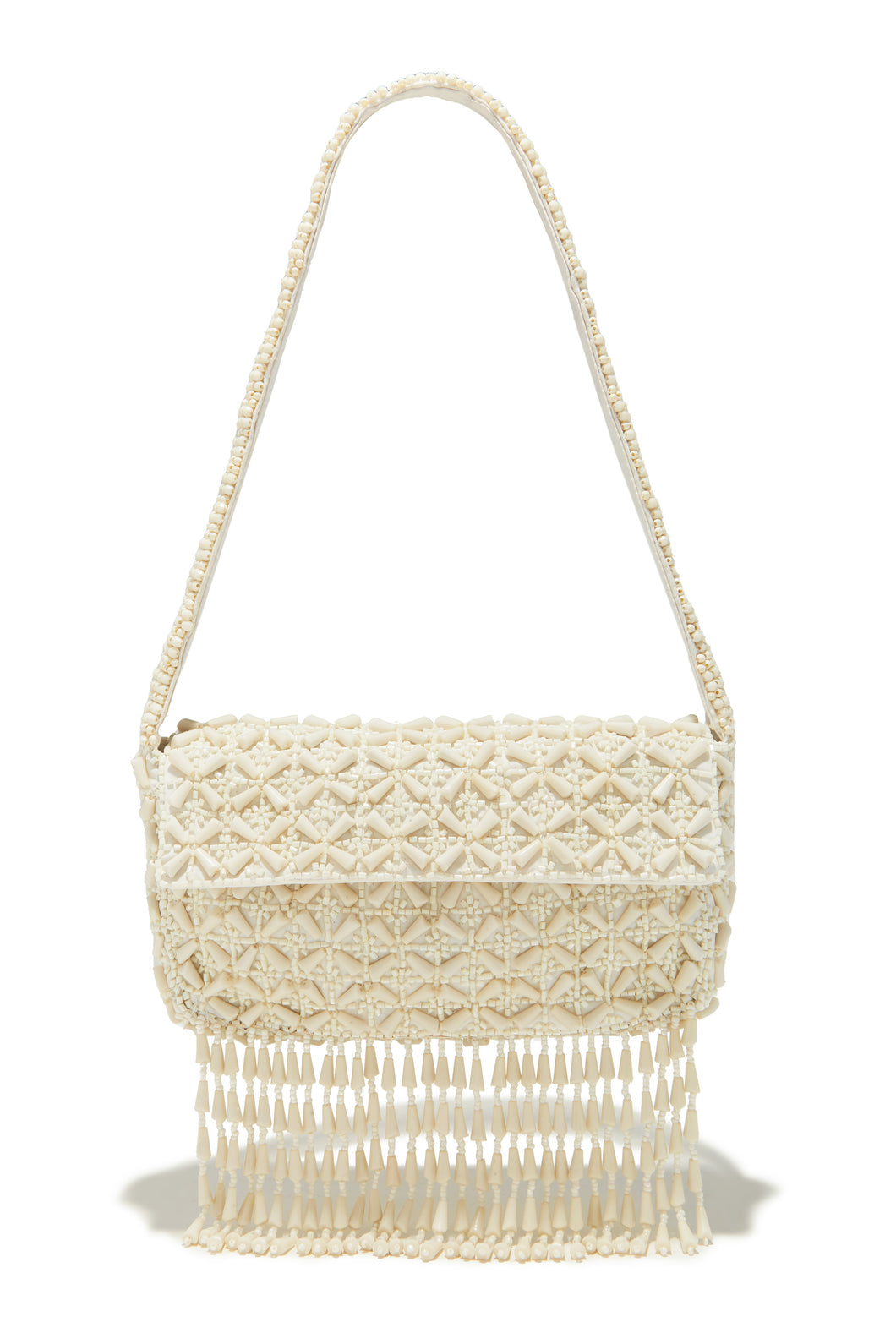 Embellished Cream Bag