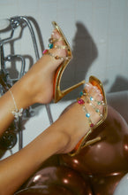 Load image into Gallery viewer, Gold Embellished Summer Mule
