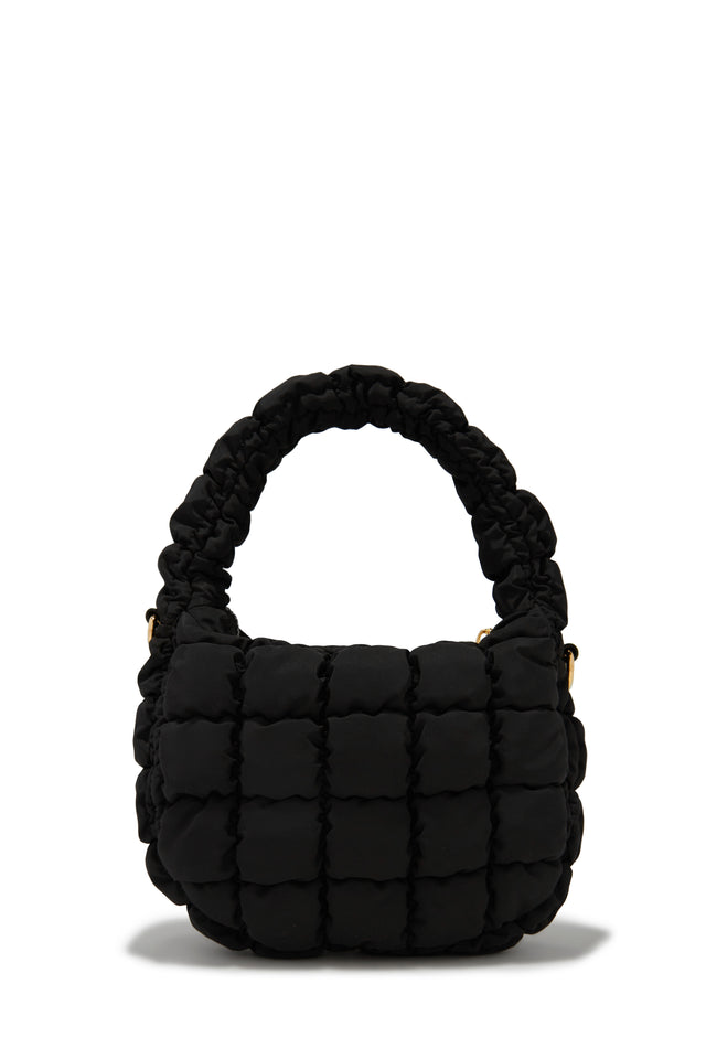 Buy BLACK QUILTED BAG for Women Online in India