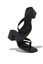 Load image into Gallery viewer, Talia Block Heel Mules - Black
