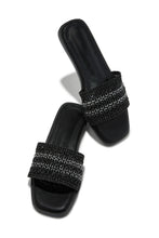 Load image into Gallery viewer, Black Summer Slip On Sandals

