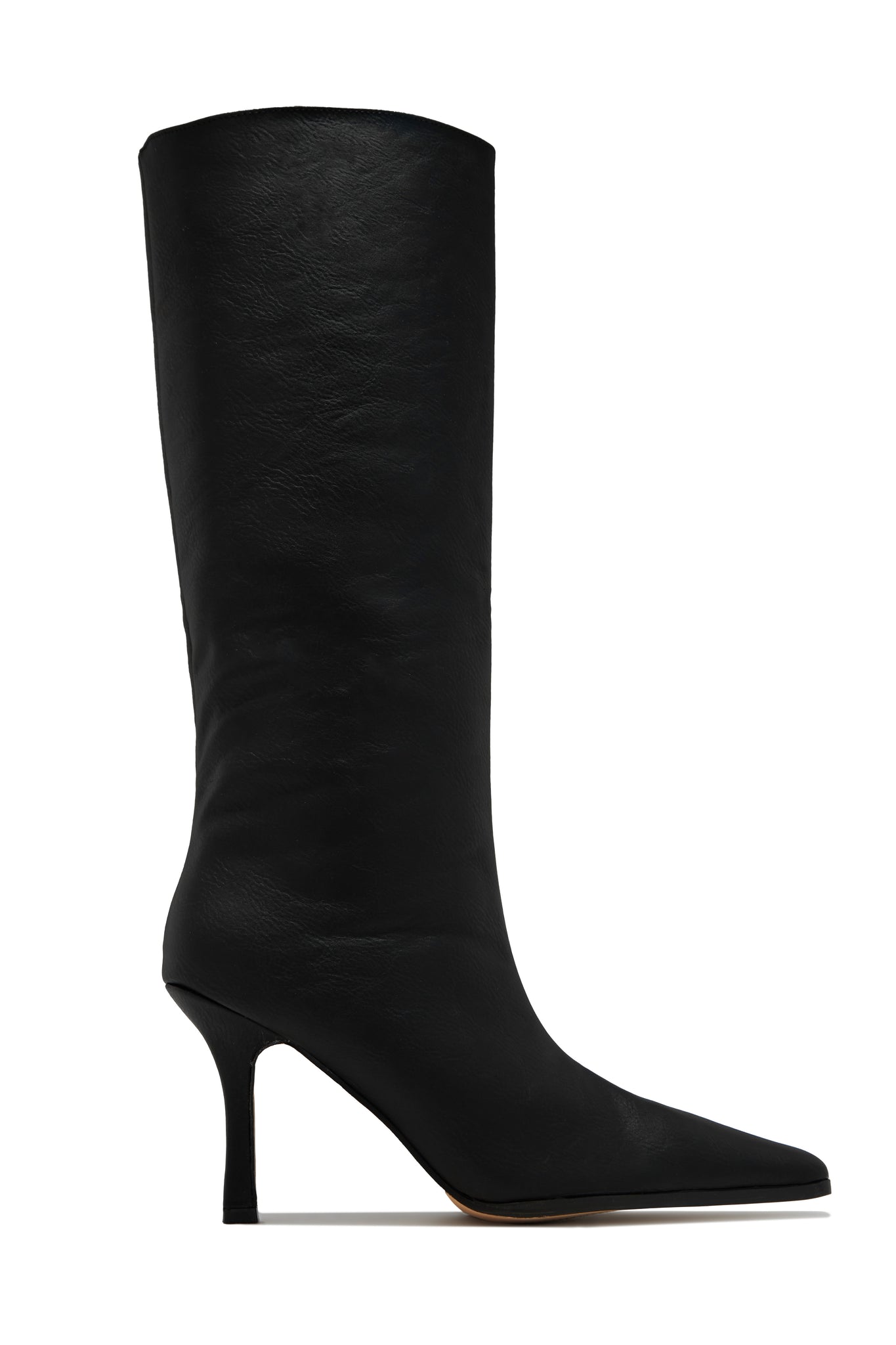 Miss Lola | Kianza Black Heel Boots – MISS LOLA