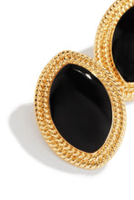 Load image into Gallery viewer, Cecelie Statement Earring - Black
