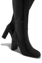 Load image into Gallery viewer, Paula Block Heel Boots - Black
