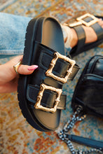 Load image into Gallery viewer, Bamboo Buckle Detail Sandal

