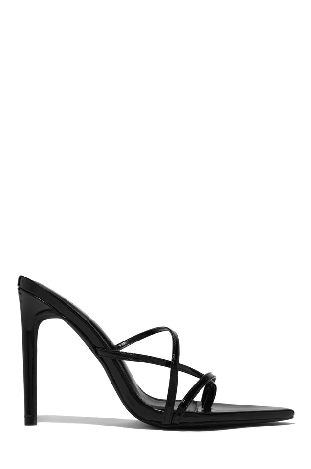 Load image into Gallery viewer, Black High Heel Mules
