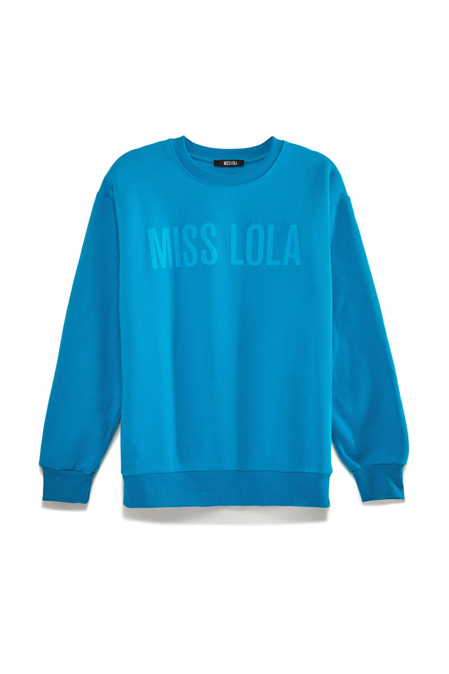 Load image into Gallery viewer, Miss Lola Exclusive Crewneck Sweater - Green
