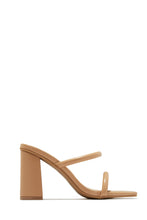 Load image into Gallery viewer, Jenna Block Heel Mules - Ivory
