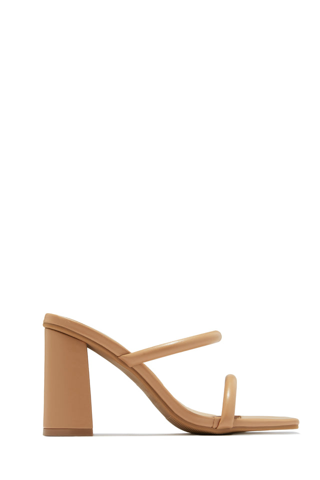 Load image into Gallery viewer, Jenna Block Heel Mules - Ivory
