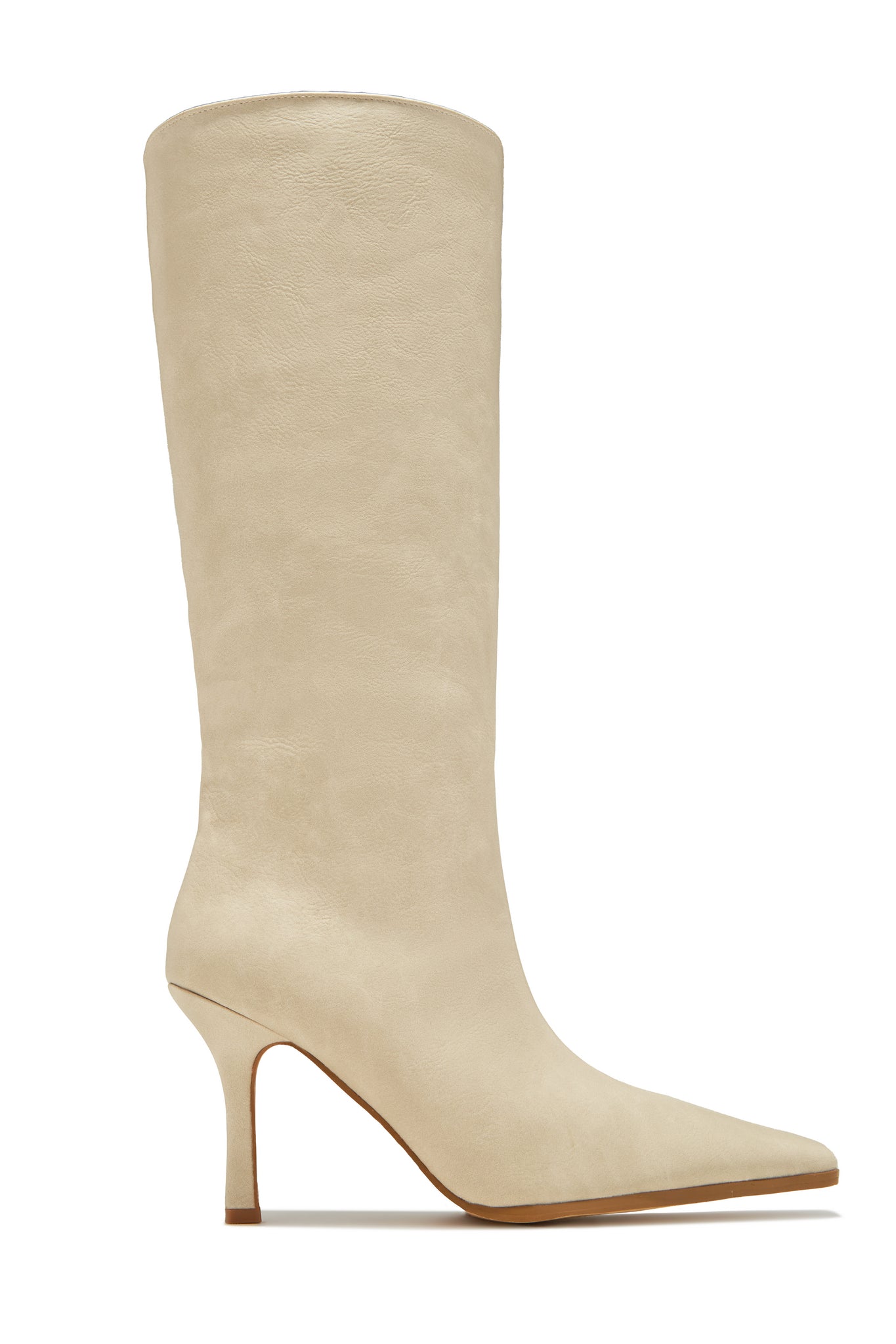 Miss Lola | Kianza Bone Heel Boots – MISS LOLA