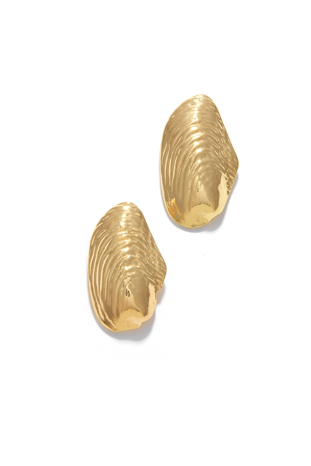 Leila Statement Earring - Gold