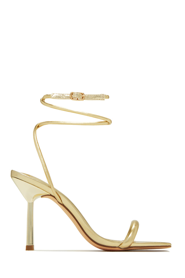 Load image into Gallery viewer, Gold-Tone Single Sole Heels
