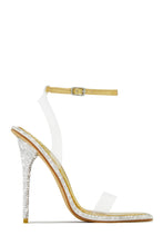 Load image into Gallery viewer, Unforgettable Nights Embellished High Heels - Gold
