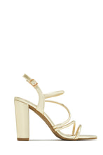 Load image into Gallery viewer, Victoria Block Heels - White
