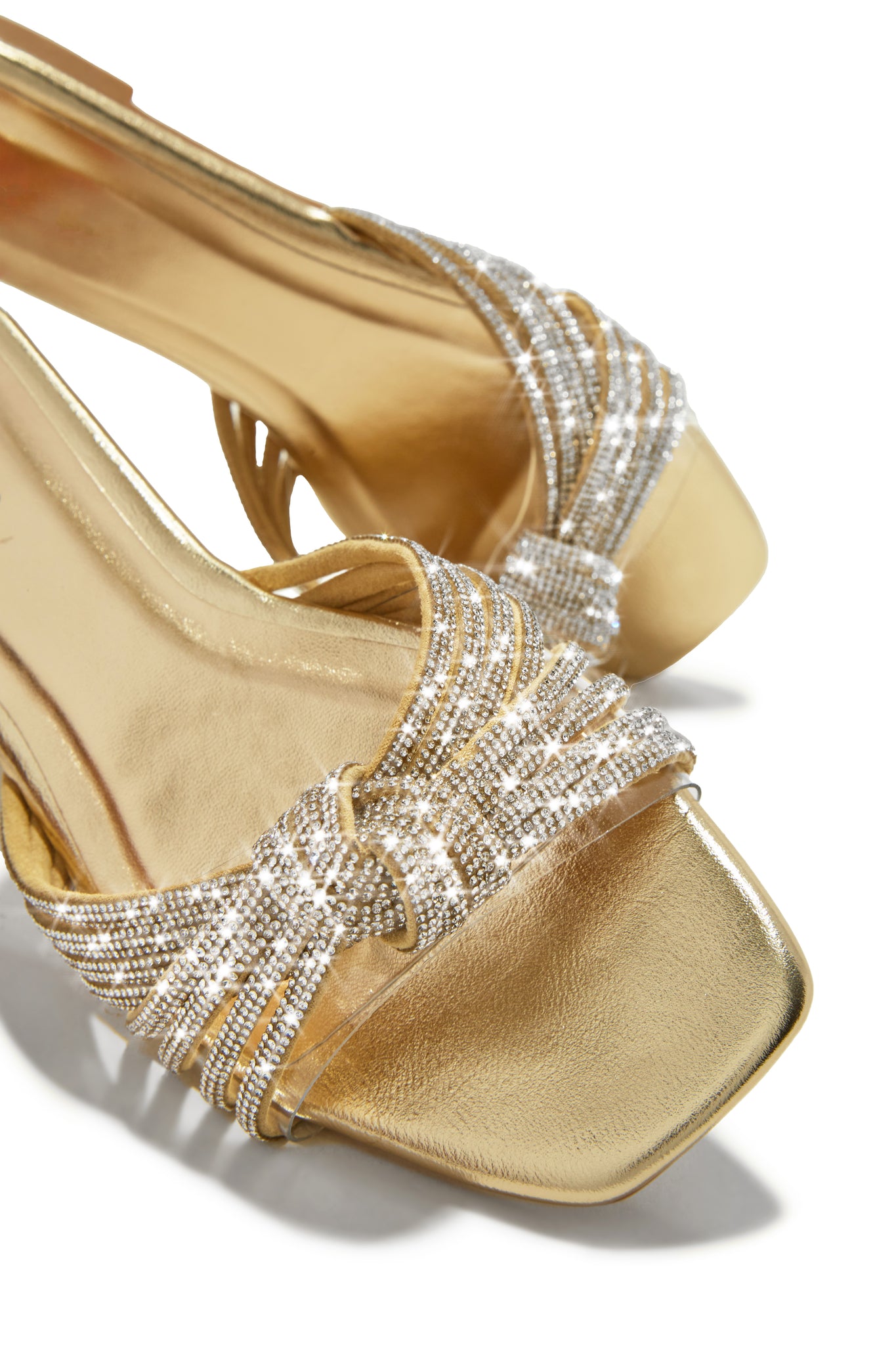 Wide width hot sale gold sandals