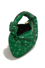 Load image into Gallery viewer, Green Embellished Top Handle Bag
