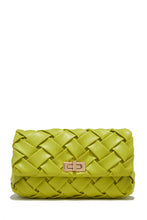 Load image into Gallery viewer, Woven Green Crossbody
