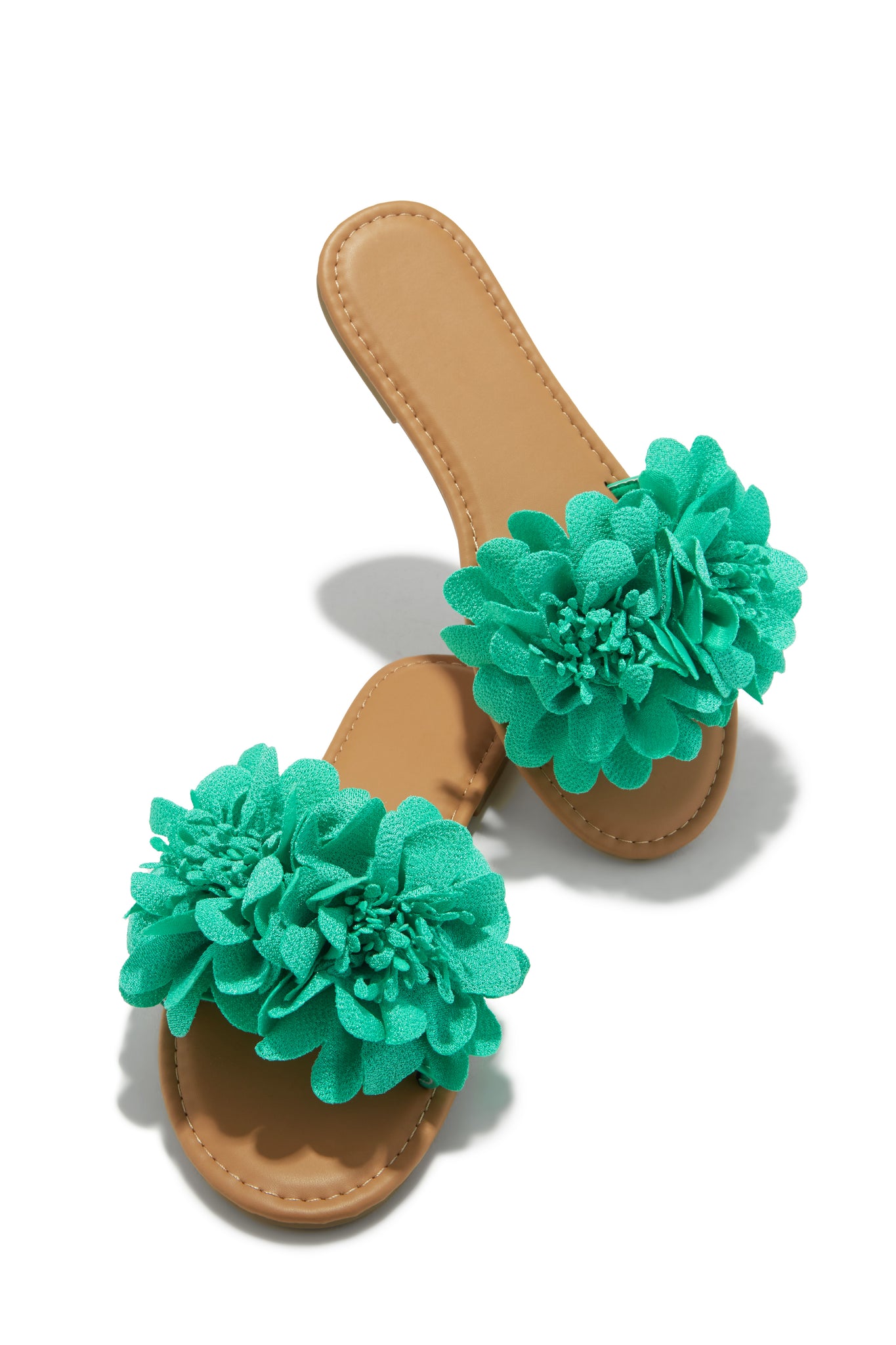 Teal colored sandals fashion