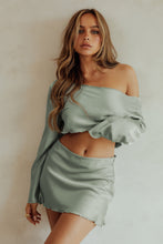 Load image into Gallery viewer, Grey Summer Satin Set
