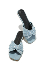 Load image into Gallery viewer, Aya Slip On Sandals - Denim
