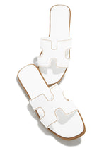 Load image into Gallery viewer, Lucy Slip On Sandals - White
