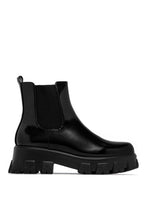 Load image into Gallery viewer, Zuzanna Combat Boots - Black PU
