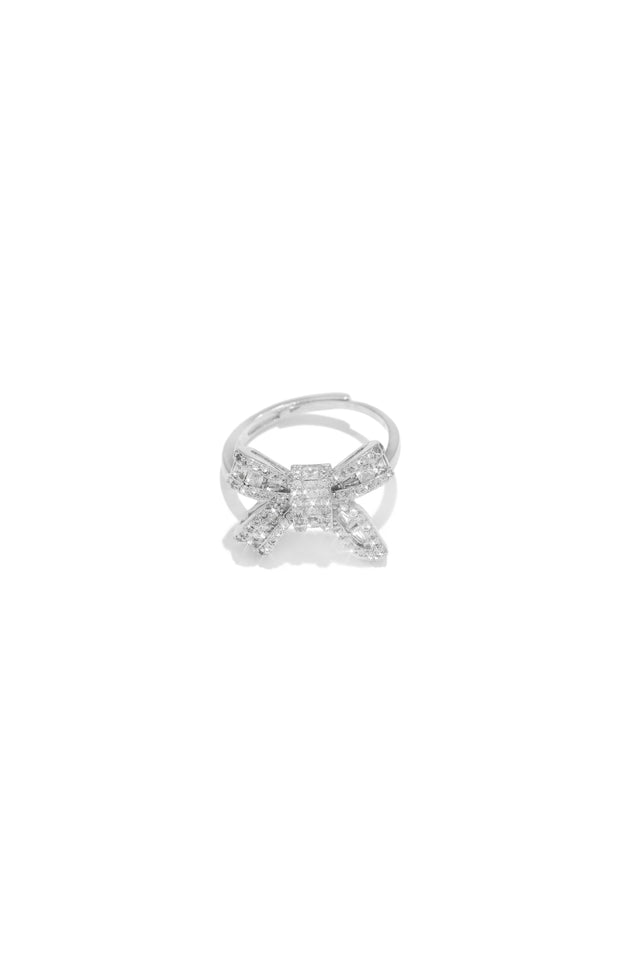 Load image into Gallery viewer, One Size Silver Tone Ring 
