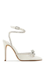 Load image into Gallery viewer, Ivory Embellished High Heel 
