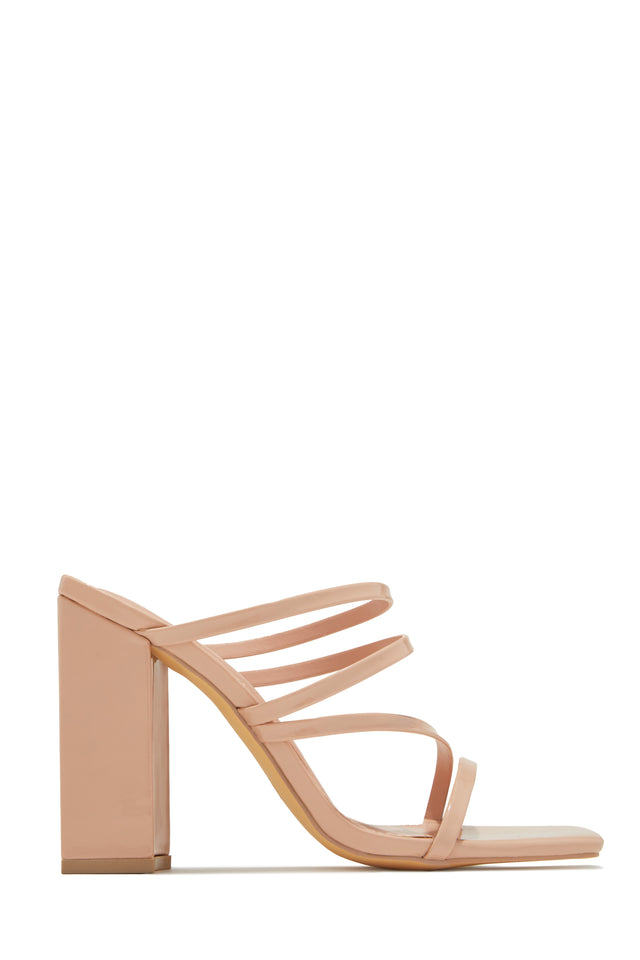 Load image into Gallery viewer, Jaziel Block Heel Mules - Orange
