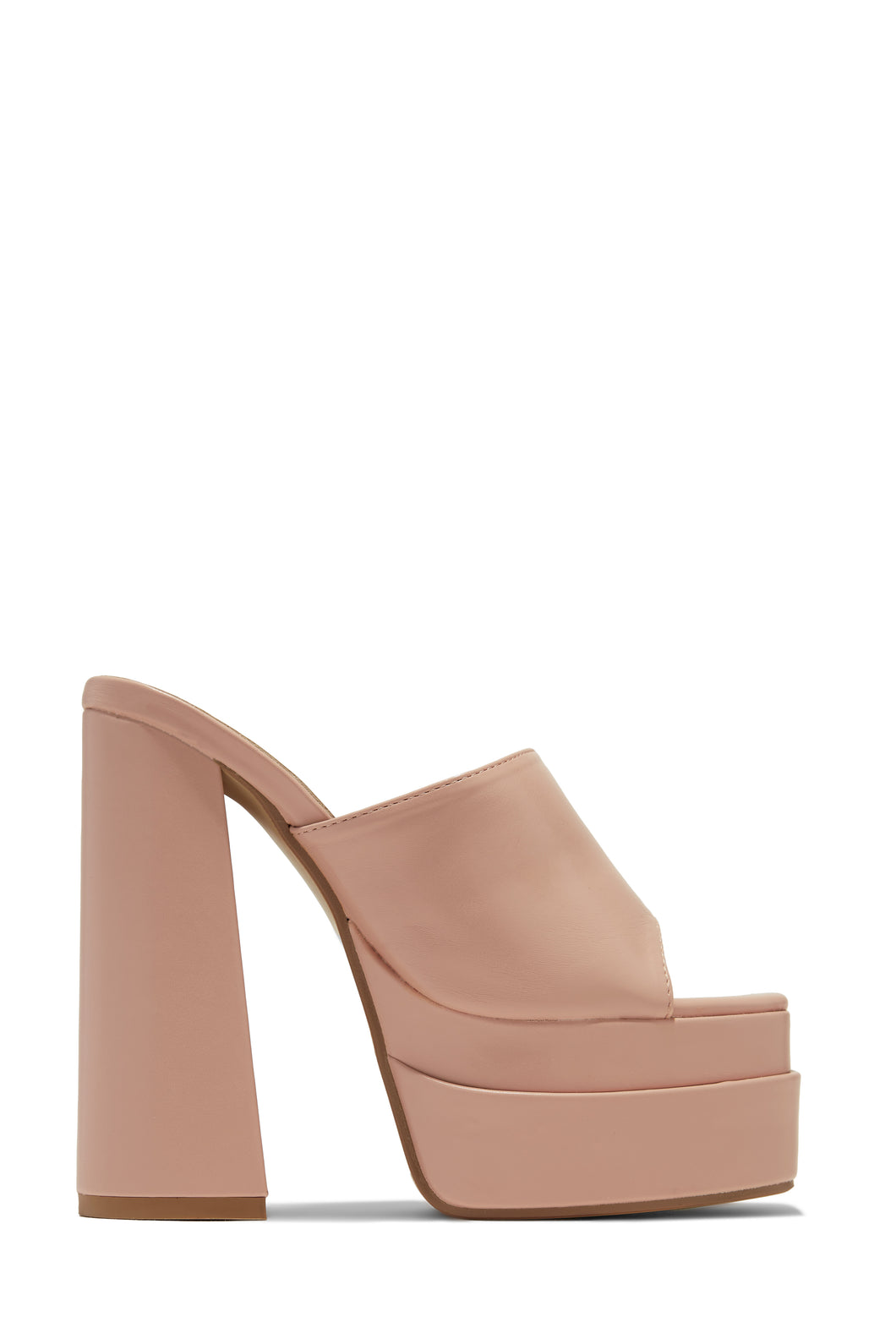High Nude Mules