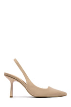 Load image into Gallery viewer, Caria Slingback Pumps - Nude
