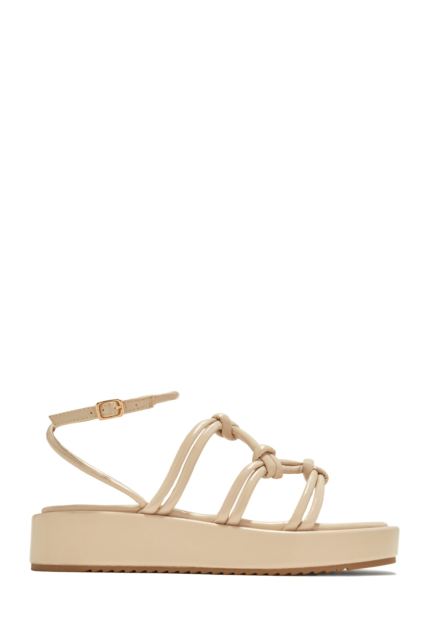 Cream on sale platform sandals