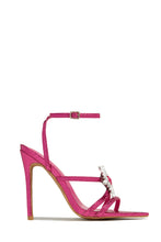 Load image into Gallery viewer, Pink Single Sole Embellished Heels
