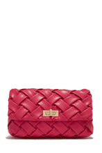 Load image into Gallery viewer, Pink Woven Spring Bag
