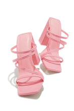 Load image into Gallery viewer, Jaziel Block Heel Mules - Pink
