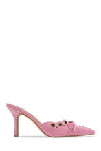 Load image into Gallery viewer, Jasmyn Mid Heel Mule Pumps - Leopard
