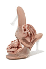 Load image into Gallery viewer, Jardine Floral Single Sole Mules - Nude
