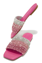 Load image into Gallery viewer, Multi-pink color Strap Sandals
