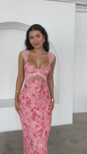 Load and play video in Gallery viewer, Pink Dress Styled with Gold Jewelry
