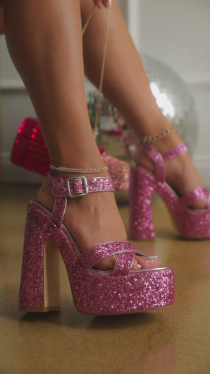 Sandals High Heels Pink Paradise | Philipp Plein Outlet