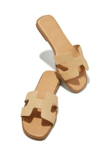 Load image into Gallery viewer, Bianka Slip On Sandals - Natural
