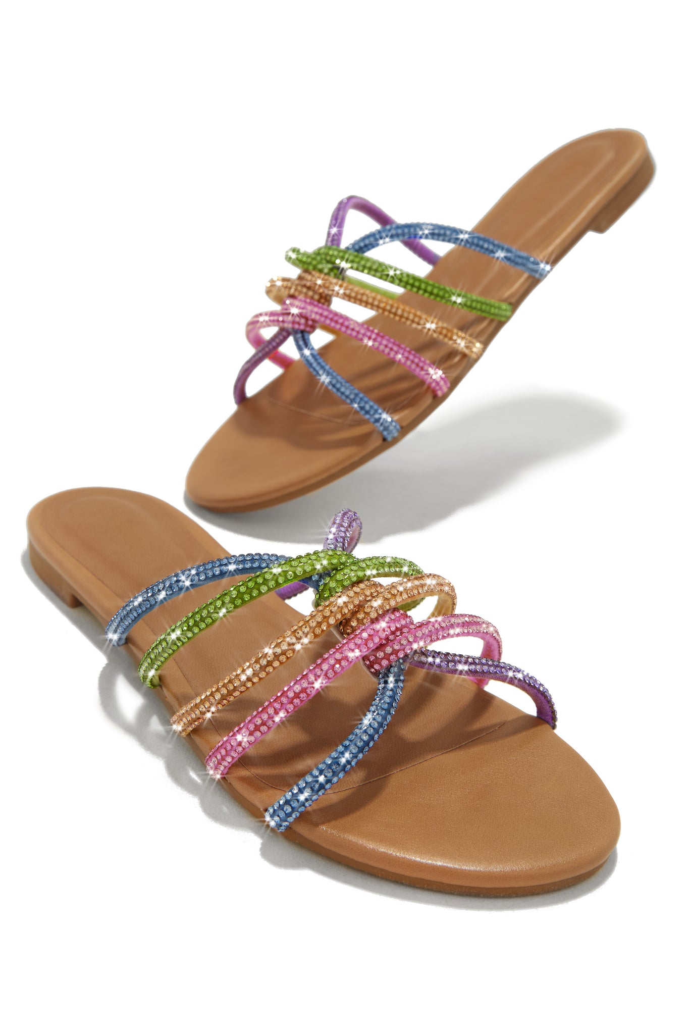 rainbow sandals