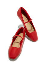 Load image into Gallery viewer, Summer Red Flats
