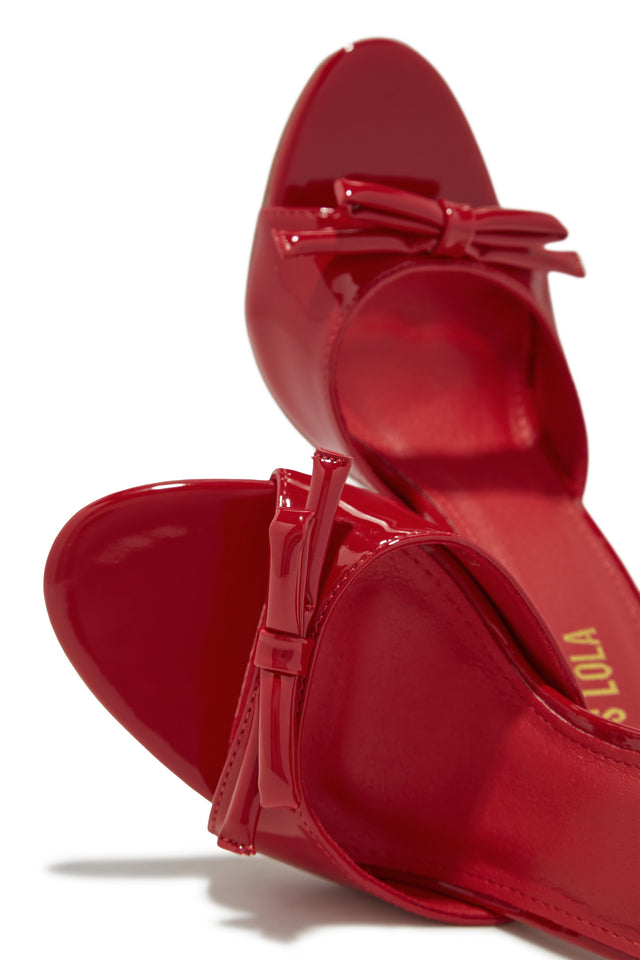 Load image into Gallery viewer, Jaya High Heel Mules - Red
