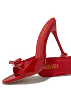 Load image into Gallery viewer, Jaya High Heel Mules - Red
